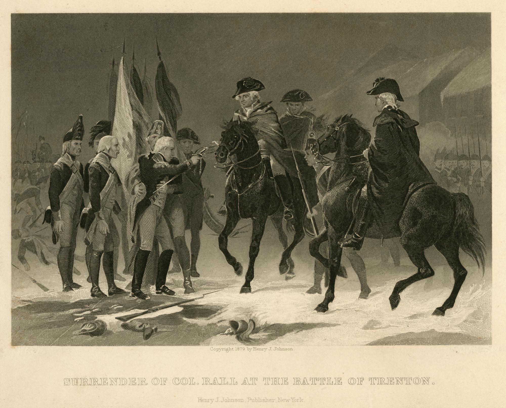 The Surrender of Col. Rall at the Battle of Trenton (MVLA)