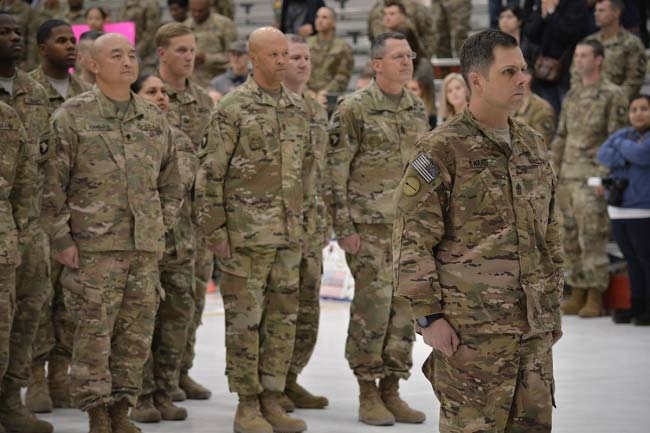 Солдаты американской армии в камуфляже Multicam