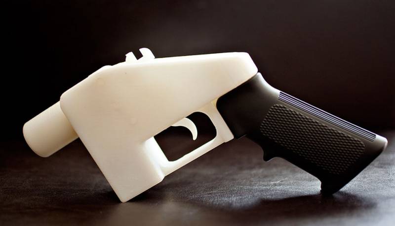 Пистолет на 3Д принтере