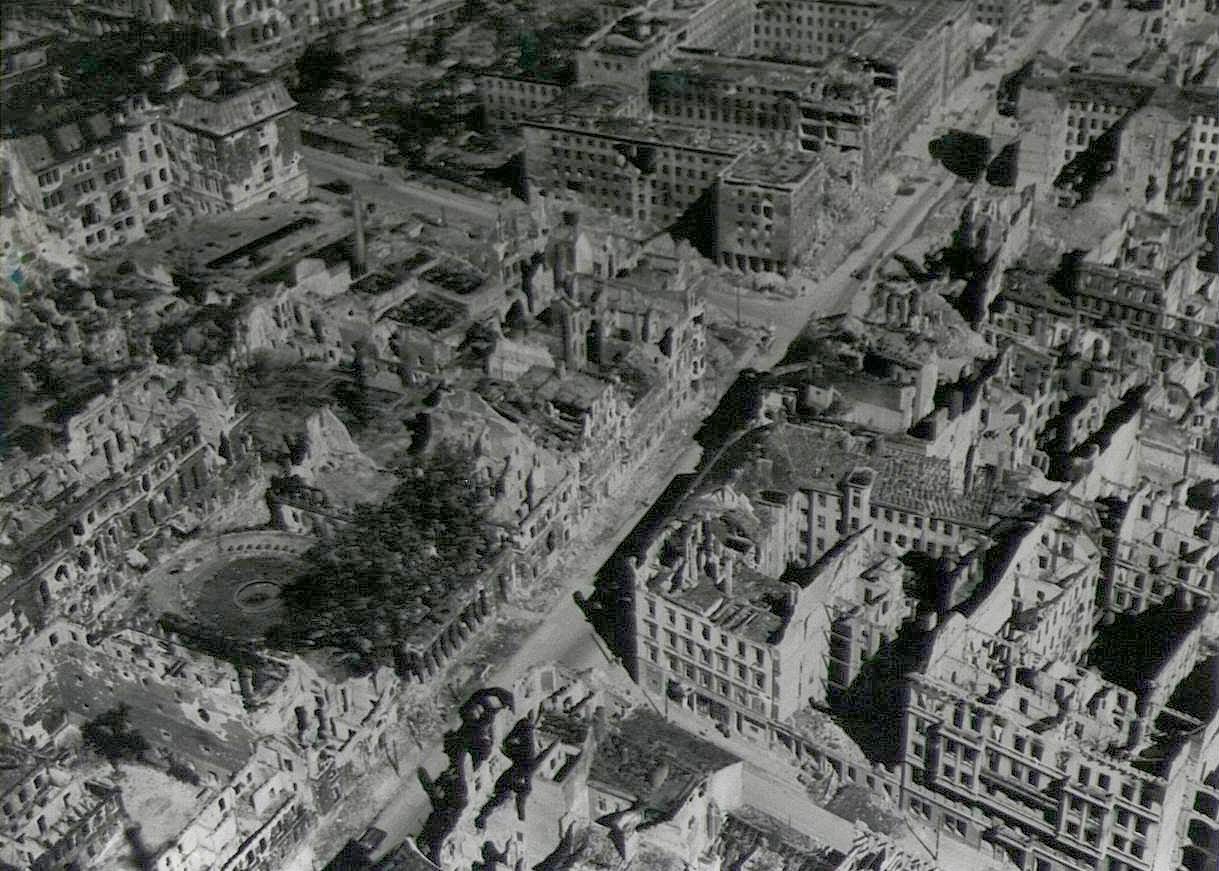 The reconstruction process for Germany began fully in 1948 but the city was not truly rebuilt until the 1980′s. 