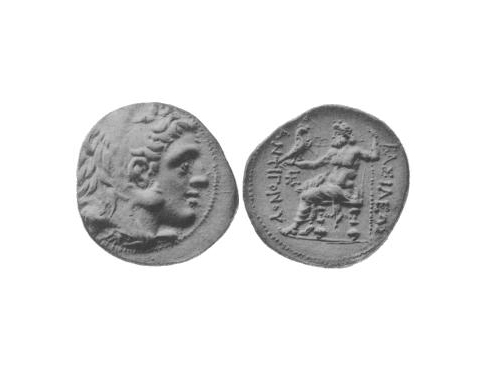 Монета Антигона I Одноглазого