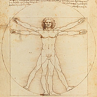 Vitruvian Man, 1490