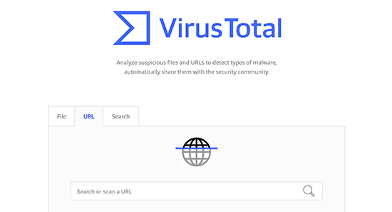 VirusTotal - инструмент для проверки безопасности сайта