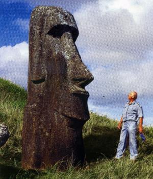 Статуями острова Пасхи ученый был очарован