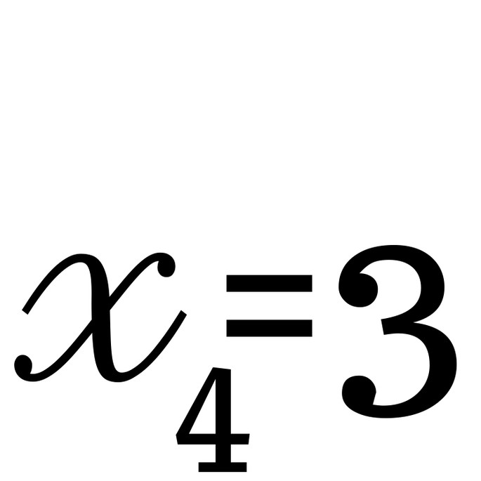 X4=3