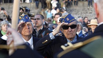 Ветераны Второй мировой войны, участвовавшие в высадке в Нормандии