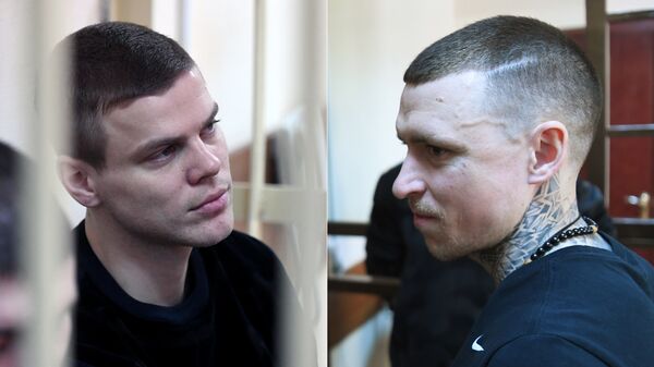 Футболисты Александр Кокорин и Павел Мамаев в суде