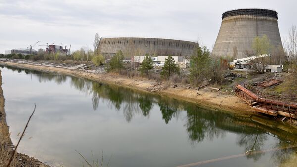 Один из энергоблоков Чернобыльской атомной электростанции. Архивное фото.