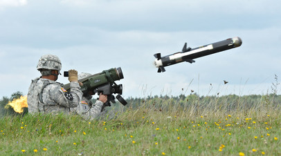 Американский переносной противотанковый ракетный комплекс FGM-148 Javelin