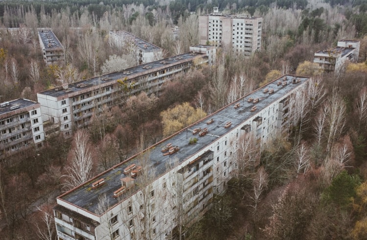 Фото Чернобыль после аварии