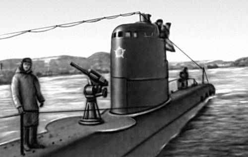 Советская гвардейская Краснознамённая подводная лодка «М-172» (Северный флот. 1941—45).