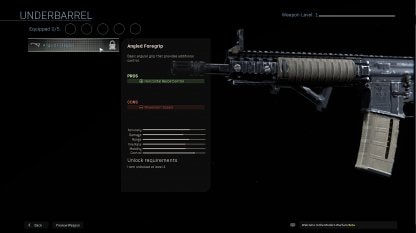 Modifications to Weapon Parts