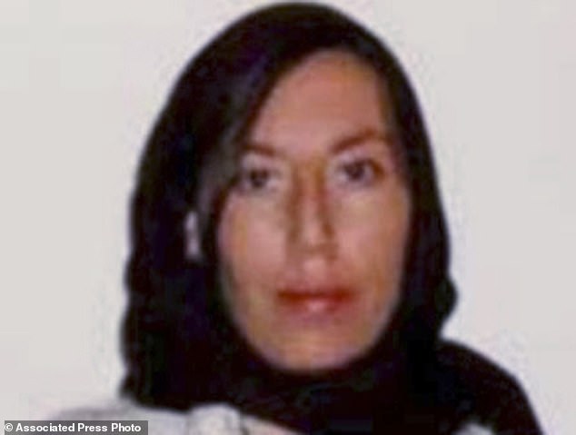 This 2013 photo released by the Department of Justice shows Monica Elfriede Witt.  The Justice Department on Wednesday announced an indictment against Monica Elfriede Witt, who defected to Iran in 2013 and is currently at-large. (Department of Justice via AP)
