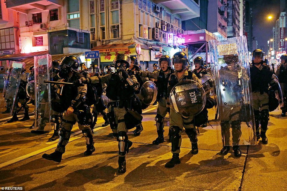 The protests have become the most serious political crisis in Hong Kong since it returned to Chinese rule 22 years and the biggest popular challenge to Chinese leader Xi Jinping since he took office in 2012. Pic
