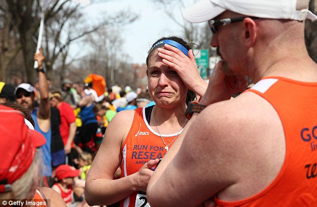 Worst fear: Wen was terrified that the next patient she treats would turn out to be her husband, who was supposed to be at the marathon finish line to meet up with friends (not pictured)