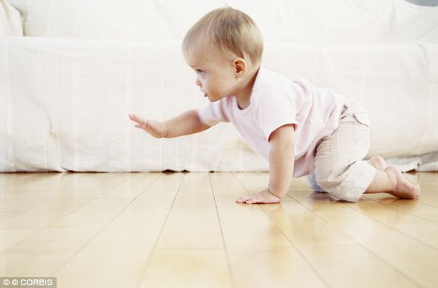 Modernisation: Crawling is an evolutionary phenomenon which might have evolved 200-300 years ago thanks to wooden floors in houses, say experts