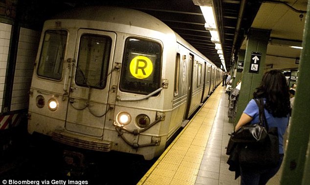 Lucky to be alive: Ralph Mercado, 55, fell onto the tracks at Union Square Station