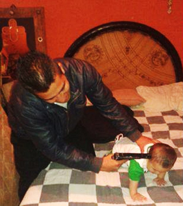 Rocha explained that he was only playing with his young nephew when he held a 