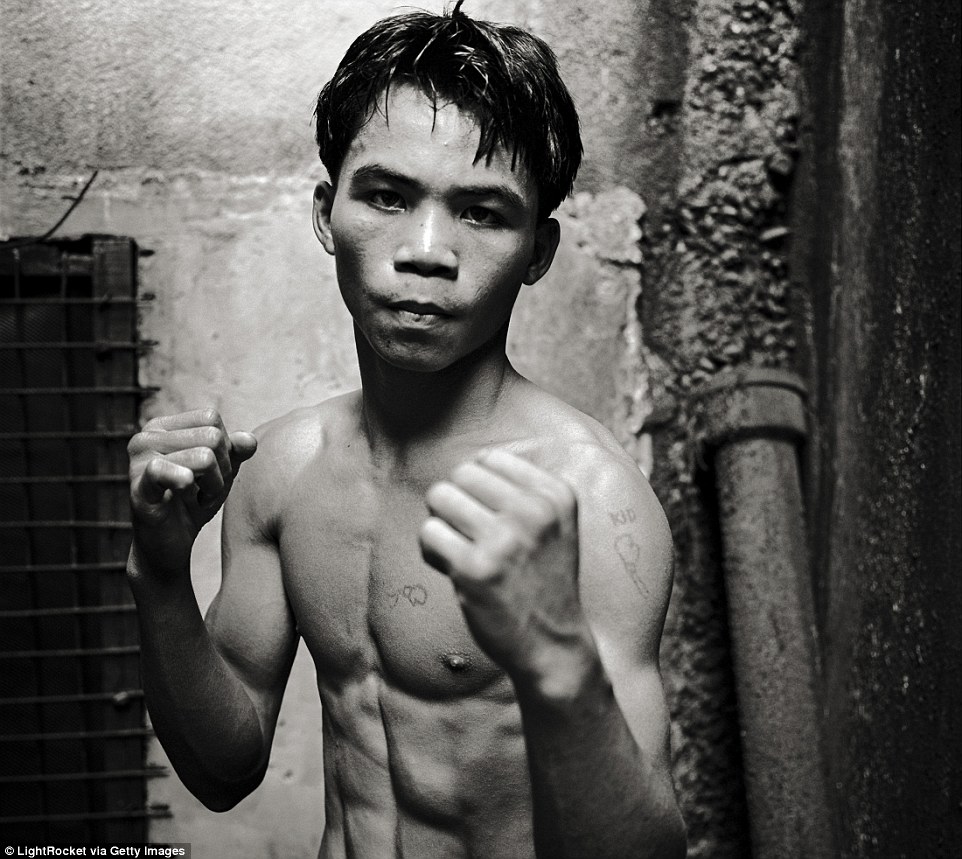 Pacquiao left home aged 14 to move to the Philippines capital Manila to pursue his career in the sport which has made him an icon
