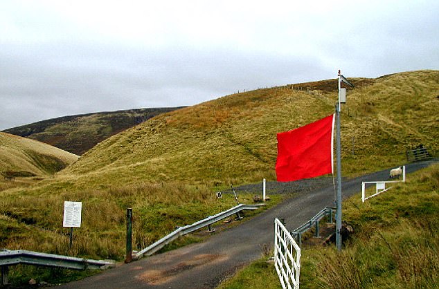 Tragedy: The soldier from The Black Watch, 3rd Battalion, the Royal Regiment of Scotland, died after suffering a serious head wound at the Otterburn ranges in Northumberland (above)