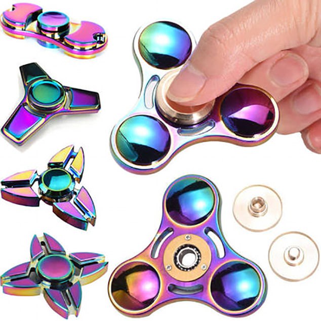 Fidget spinners are taking the country by storm, 20 years after they were originally designed by Catherine Hettinger