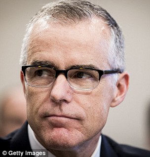 The FBI field report was delivered to Acting Director Andrew McCabe in July