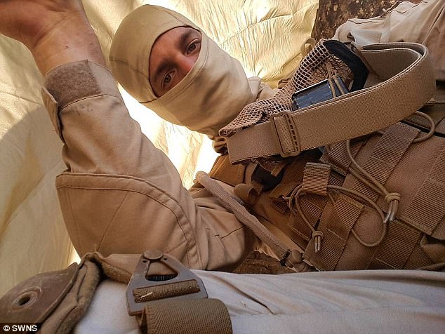 John Duttenhofer, of Colorado, traveled to Syria last April to fight alongside the Kurdish People