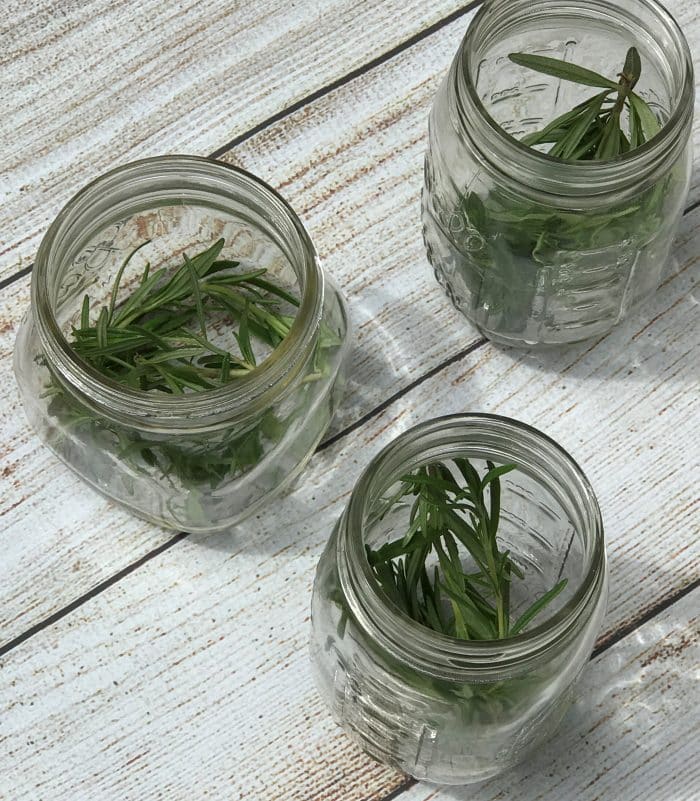 simple to make essential oil bug repellent candles - great natural way to repel mosquitoes, flies, gnats, and other bugs and insects -- plus the floating candles give off a cozy magical light that makes everyone feel relaxed on warm summer nights