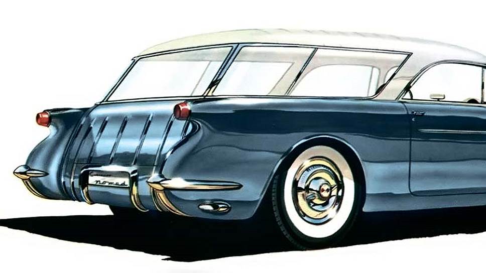 Постфактум к шутинг-брейкам иногда относят и Chevrolet Corvette Nomad - концепт, созданный Харли Эрлом в 1954 году. Казалось, что он сделан на базе родстера Chevrolet Corvette, но впечатление обманчиво - общим был только стиль, а в качестве основы использовалось шасси обычного седана. В итоге красивый концепт превратился в двухдверный универсал Chevrolet Bel Air Nomad Wagon.