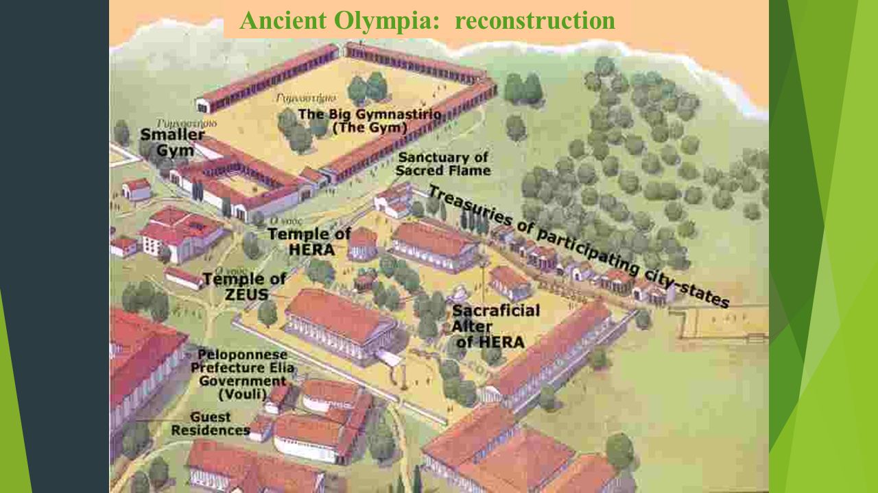 Ancient Olympia: reconstruction