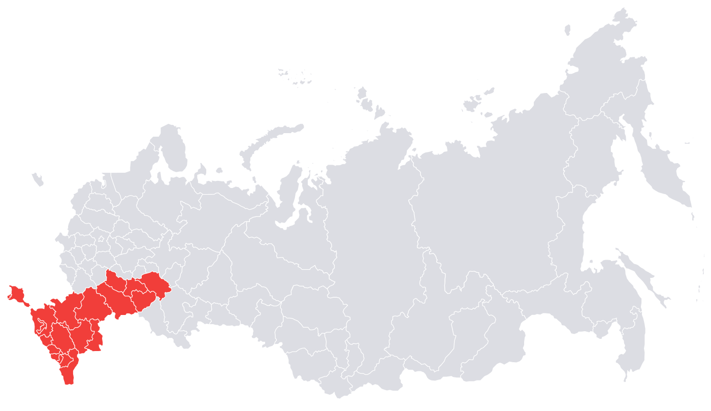 Карта цветения амброзии в россии