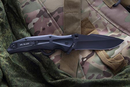 Нож складной НТ-2 (black), MR.BLADE
