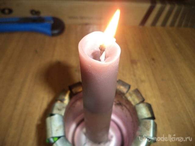 Восковая свеча своими руками из подручных материалов
