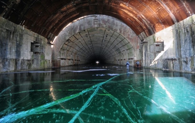 Abandoned Soviet Submarine Base