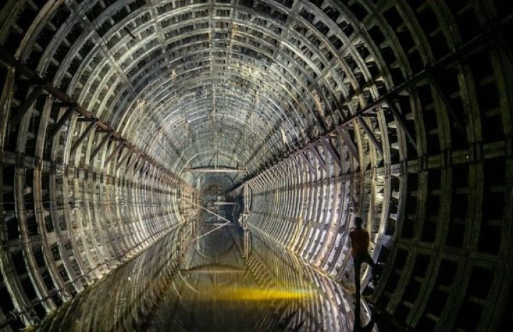 Subway Tunnel in Kiev