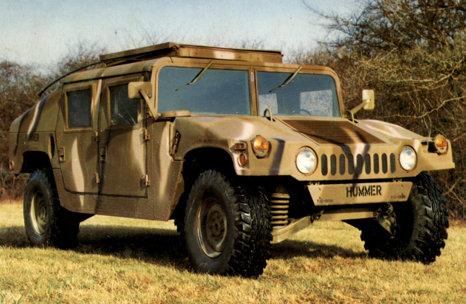 Окончательный предсерийный вариант автомобиля HMMWV M998. 1984 год