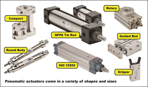 parts for pneumatic systems
