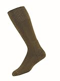 Thorlos Unisex MCB Combat Thick Padded  Sock, Coyote Brown, Large