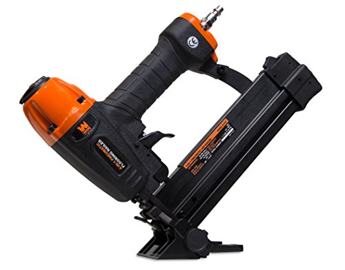 WEN 61741 4-in-1 18-Gauge Pneumatic Flooring Nailer and Stapler with Case