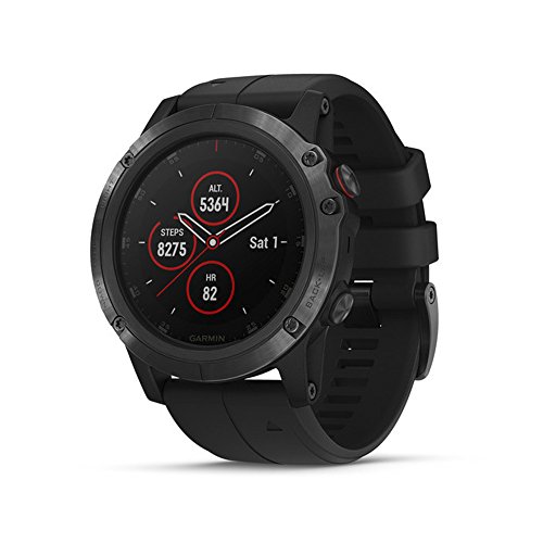 Garmin Fēnix 5X Plus, Ultimate Multisport GPS Smartwatch, Features Color Topo Maps And Pulse Ox,...