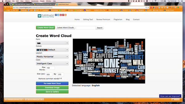 Hungary Games Word Cloud
