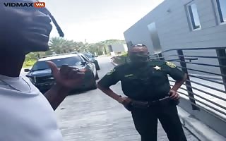 Former NFL Player, Brandon Marshall, Freaks On Security For Calling Cops On Him Moving Into New Gated Community