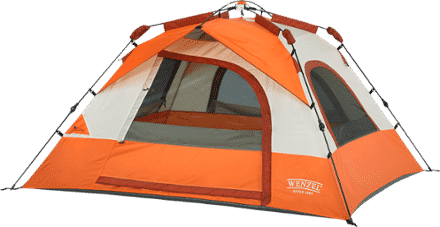 This 3-person tent has 44.4 sq. feet of sleeping area