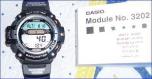 My own Casio watch.