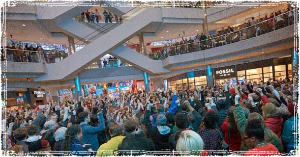 Flash Mob in a Mall