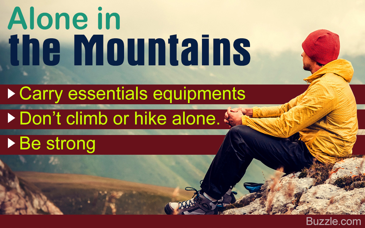 How to Survive in the Mountains When You are Alone