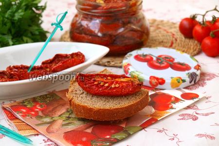 Фото рецепта Вяленые помидоры с мякотью