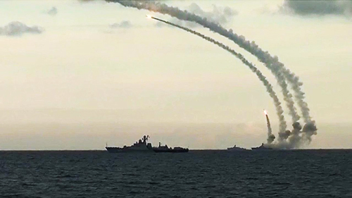Первое в истории России боевое применение крылатых ракет Источник: mil.ru
