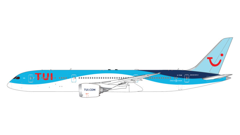 GeminiJets GJTOM1937 1:400 TUI Airways Boeing 787-9 G-TUIM