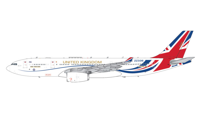 GeminiJets GMRAF102 1:400 RAF Airbus A330 MRTT Voyager ZZ336